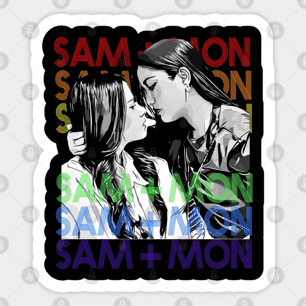 gapyuri, gaptheseries, freenbecky, freensarocha,becky armstrong,freenbecky,gaptheseriesGL, Khun Sam Mon, ChamCham MonMon, Freen Sarocha Chankimha, GirlsLove, wlw, love is love Addicted to the Kiss Game Sticker by whatyouareisbeautiful